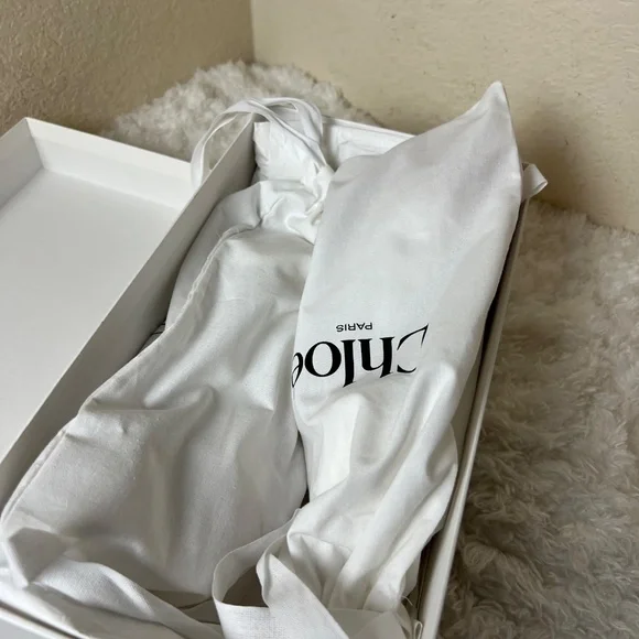 Chloe Iris Leather Ballet Flats Women's Size: 7.5 | IT 37.5 - Picture 8 of 8